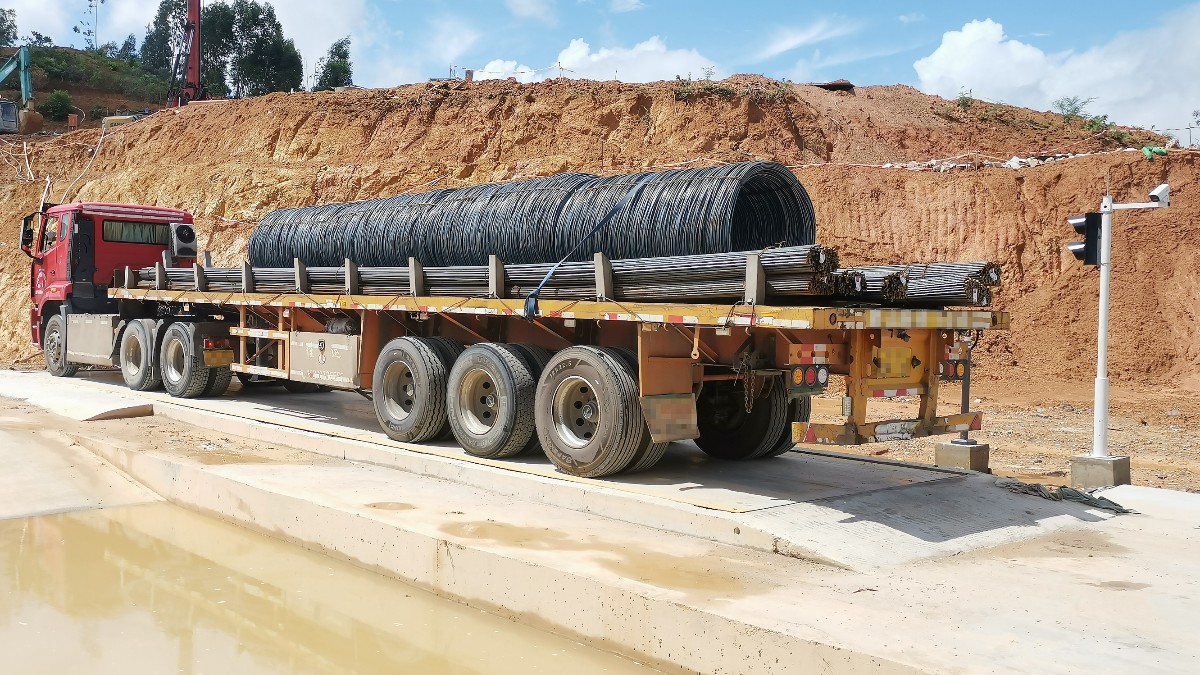 東莞康華醫(yī)院巨衡電子地磅動態(tài)無人值守自動稱重系統(tǒng)