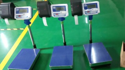 不干膠熱敏打印檢重報(bào)警燈電子秤